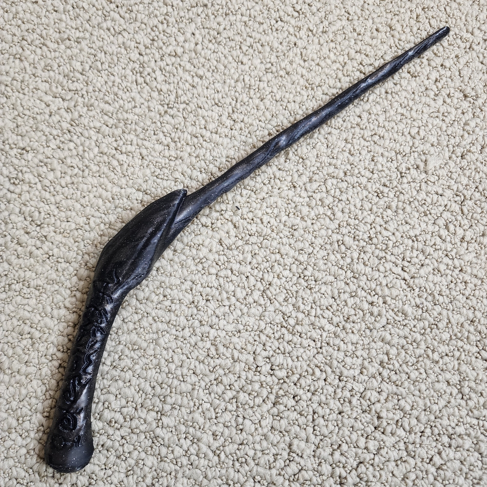 Sparkly Ornate Magic Wand Witch Wizard Whimsical Halloween Fairy Cosplay Prop